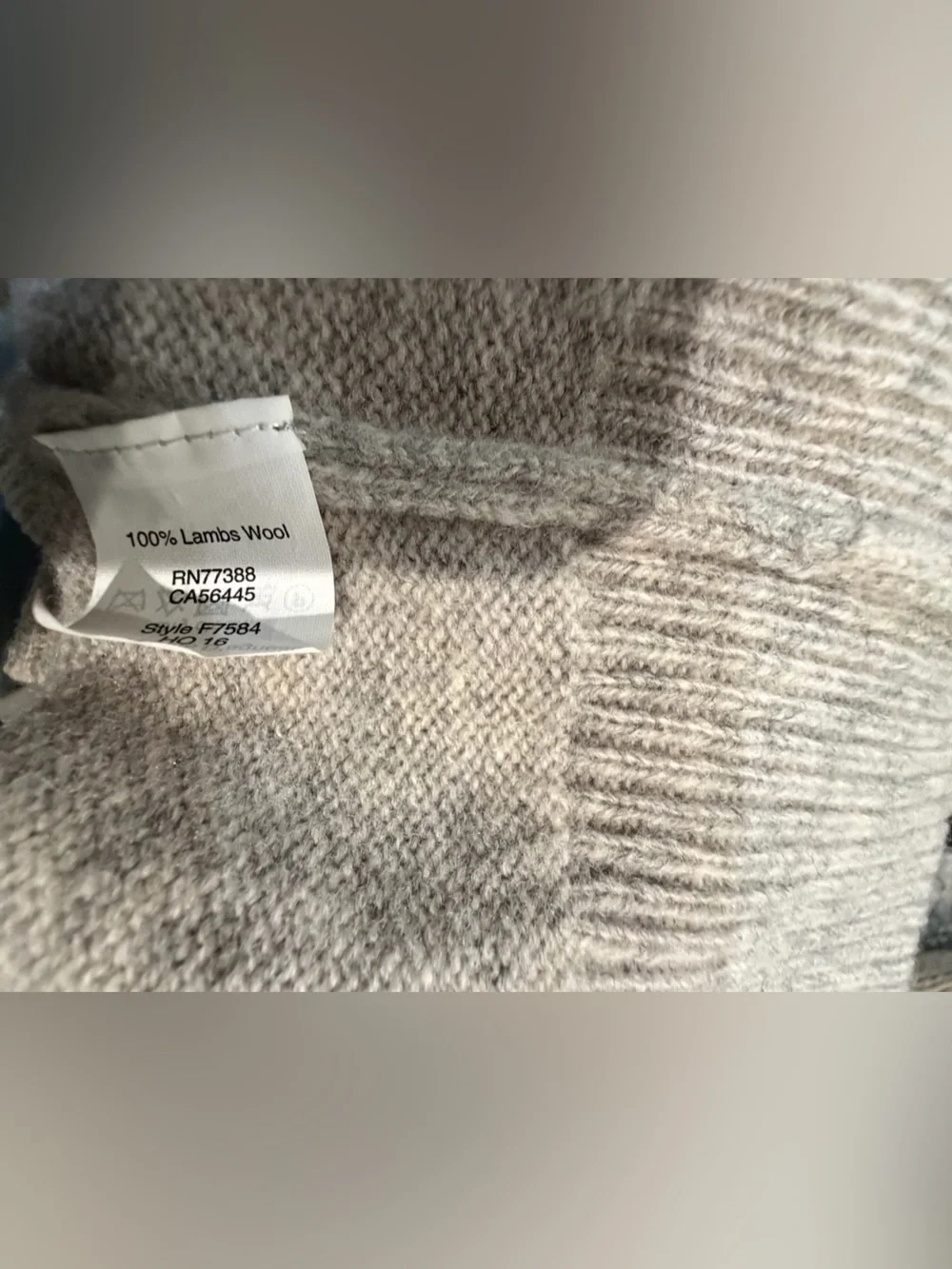 J. Crew Men's Crewneck Sweater in Navy, Blue & Light Gray Fair Isle